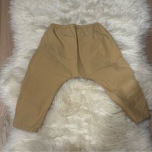 Bonpoint Tan Harem Pants